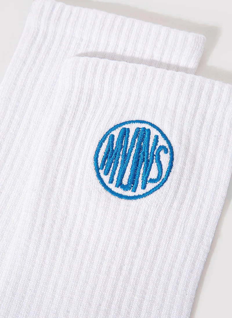 MAVI White Socket Socks